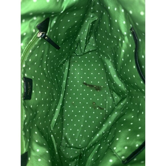 Kate Spade Black Genuine Pebbled Leather XL Hobo Shoulder Bag - Picture 8 of 11